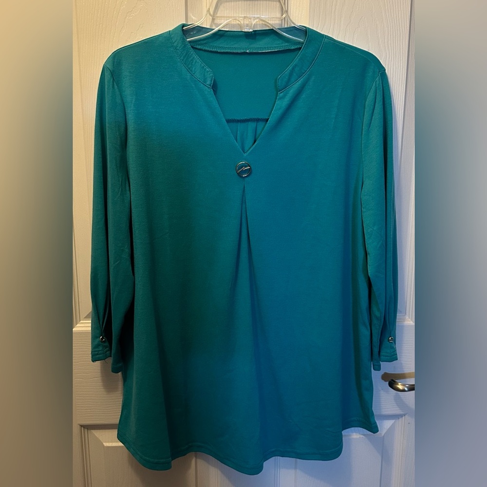 Teal Women's Top